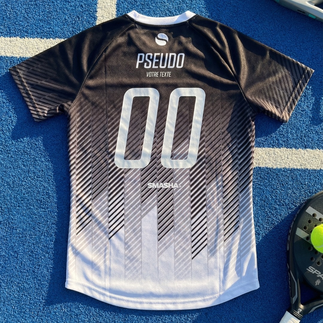 Obsidienne | Maillot de Padel Personnalisable