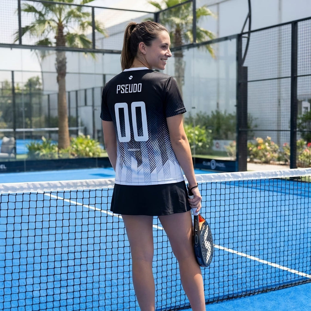 Obsidienne | Maillot de Padel Personnalisable